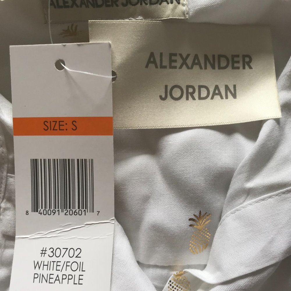 Alexander Jordan Button-Up Blouse (NWT) - Picture 3 of 12